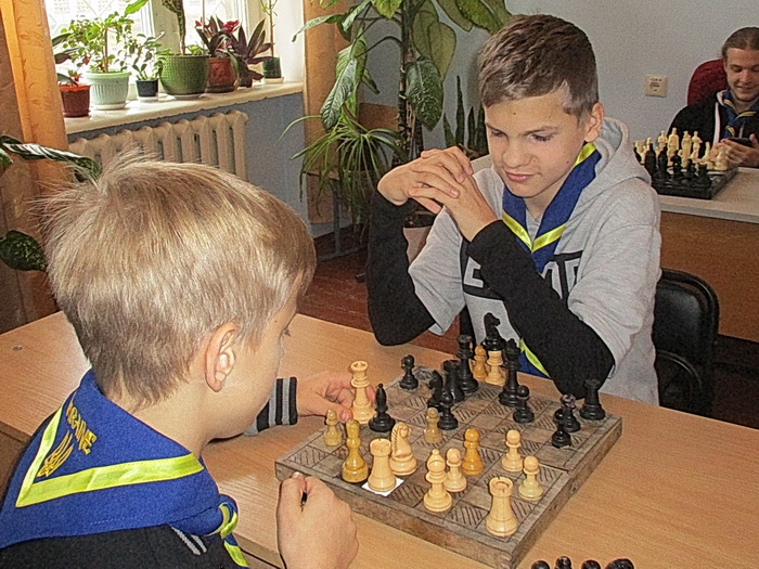 Скаутский шахматно-шашечный турнир.